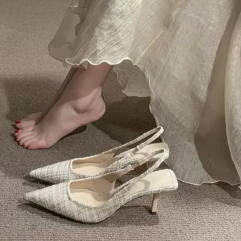 Women'S Fashion Brands - Fashion brand designed knitted platform heels