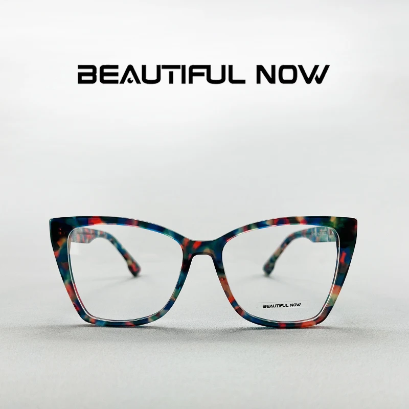 Women Fashion Now - Fashion Eyeglasses Frames Large Cat Eye