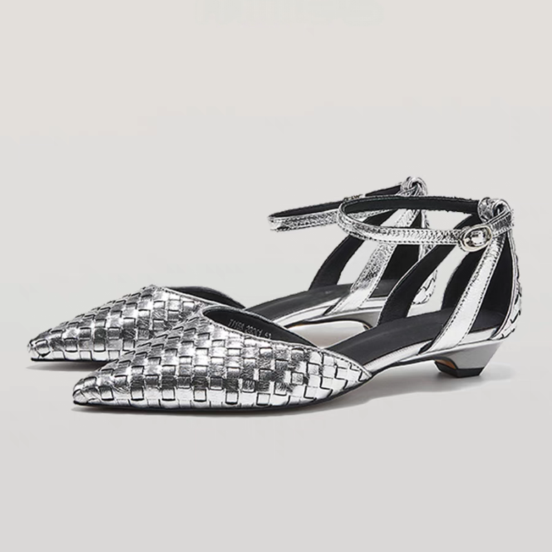 Women'S Fashion For Summer 2025 - Pointed Toe Low Heels Women Elegant