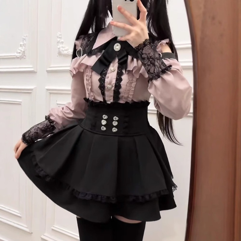 Women Jirai Kei Outfit Japanes - đánh giá và giá Women'S Y2K Fashion Aesthetic