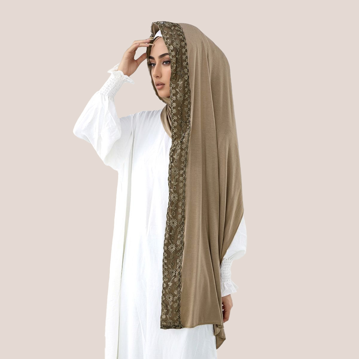 Lace Embroidery Cotton Jersey  - đánh giá và giá Women'S Fashion Jersey
