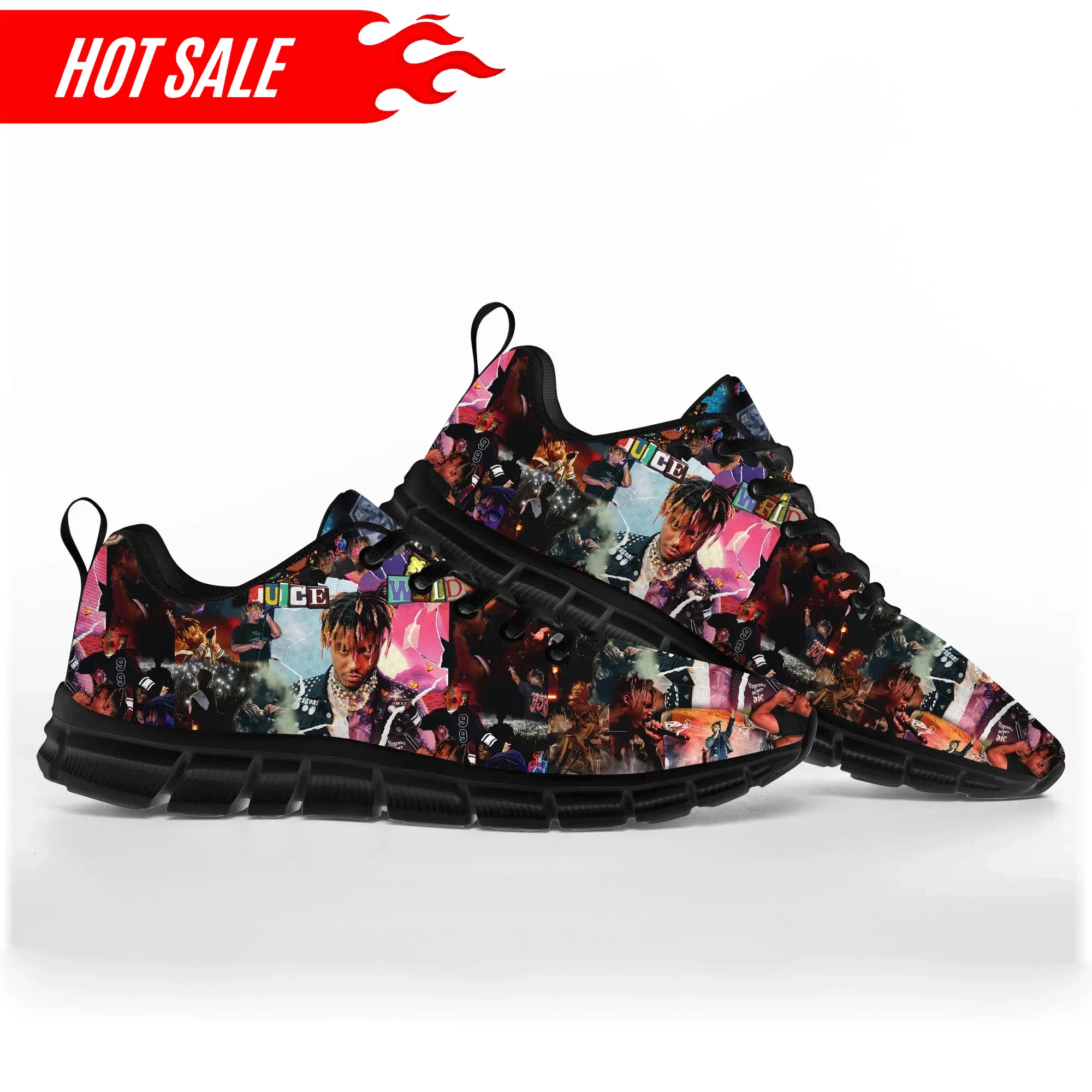 Hot Juice Wrld Hip Hop Rapper  - đánh giá và giá Women'S Fashion Gym Shoes