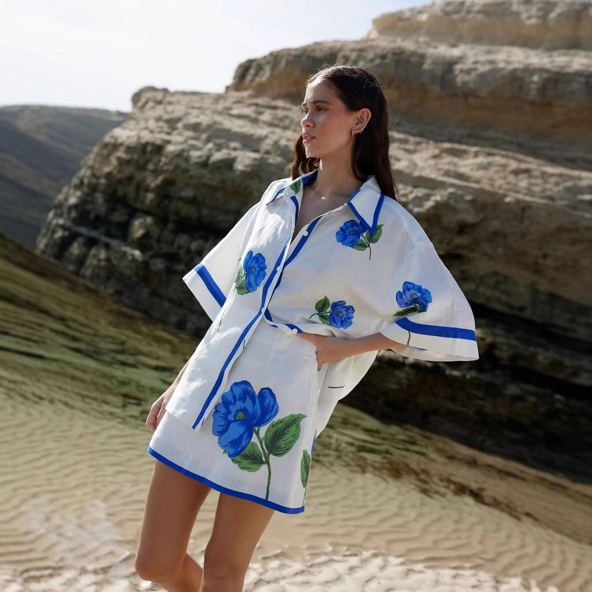 Women's Casual Print Single Br - đánh giá và giá Printed Wrap Skirt