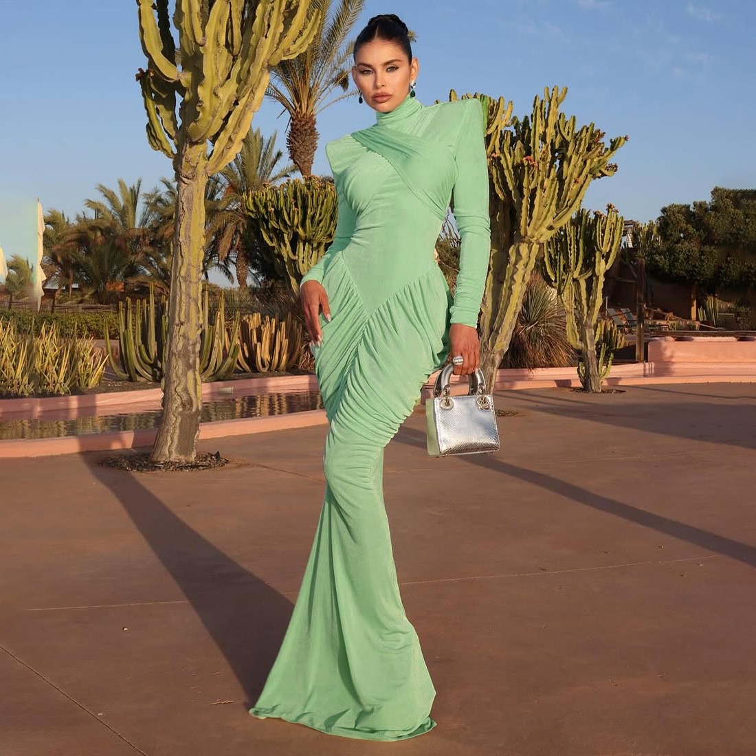 Elegant Party Dress For Woman  - đánh giá và giá Women'S Fashion Jersey