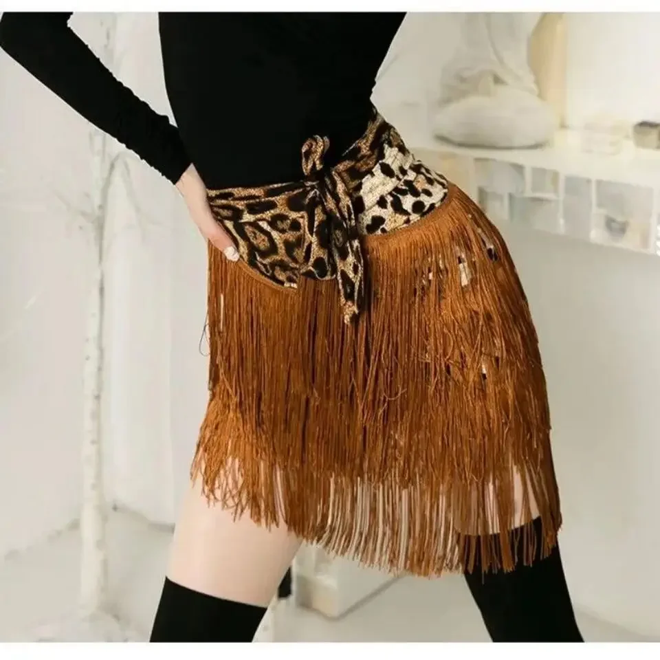 Latin Dance Skirt Leopard Prin - đánh giá và giá Printed Wrap Skirt