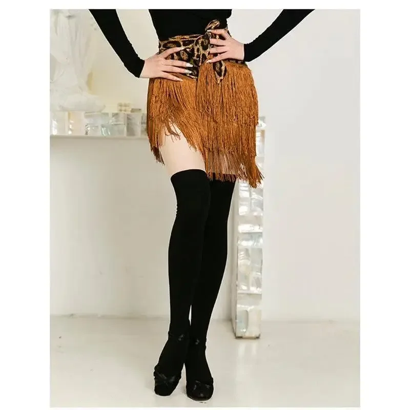 Latin Dance Skirt Leopard Prin - đánh giá và giá Printed Wrap Skirt