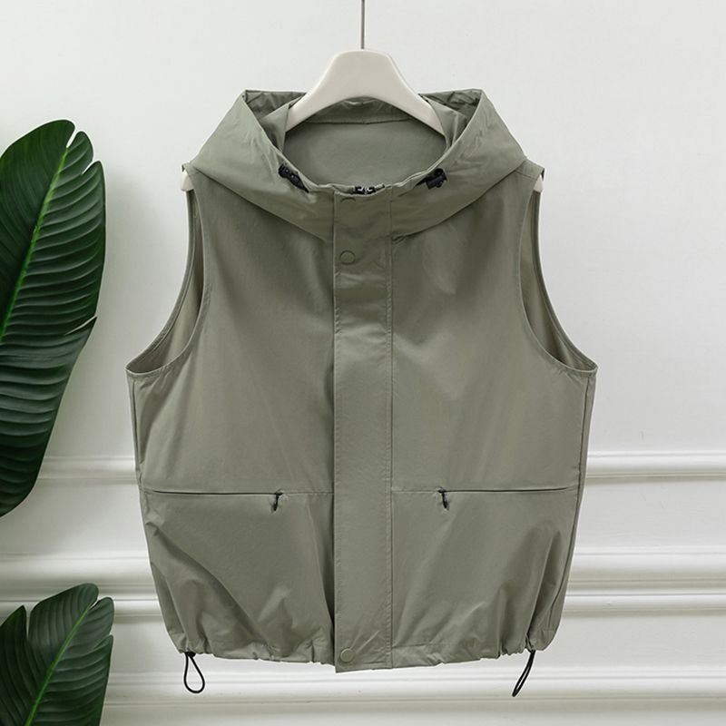 Womens Light Gray Hooded Sleev - đánh giá và giá Women'S Fashion Utility Vest