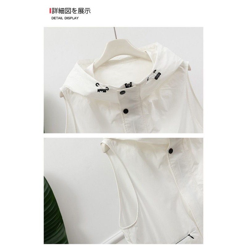 Womens Light Gray Hooded Sleev - đánh giá và giá Women'S Fashion Utility Vest