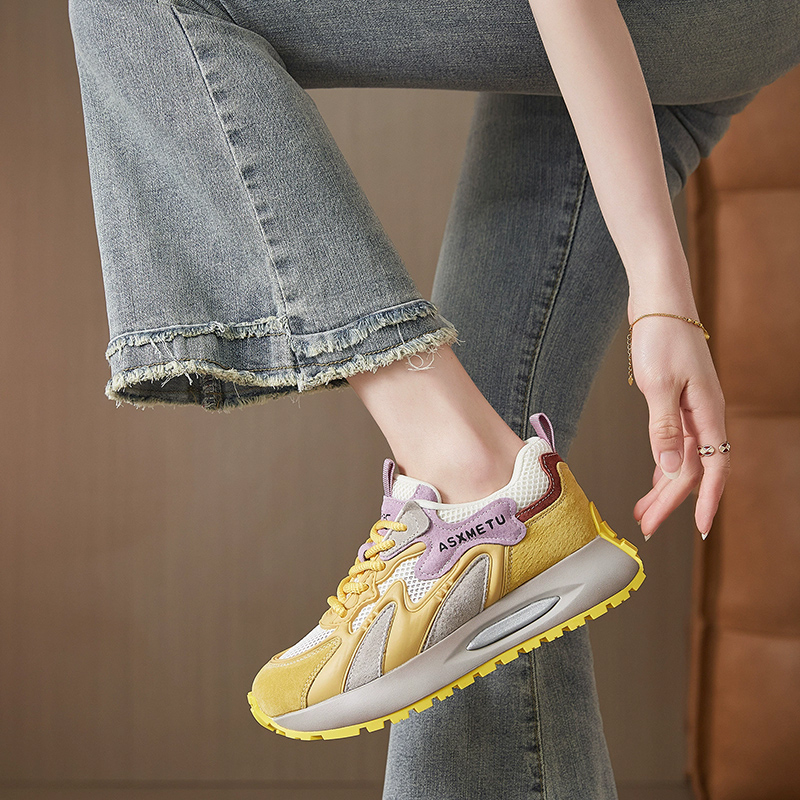 2026 Spring Summer Fashion Sne - đánh giá và giá Women'S Yellow Fashion Sneakers