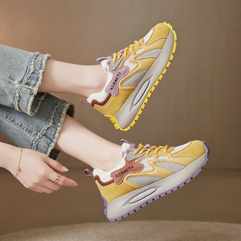 2026 Spring Summer Fashion Sne - đánh giá và giá Women'S Yellow Fashion Sneakers