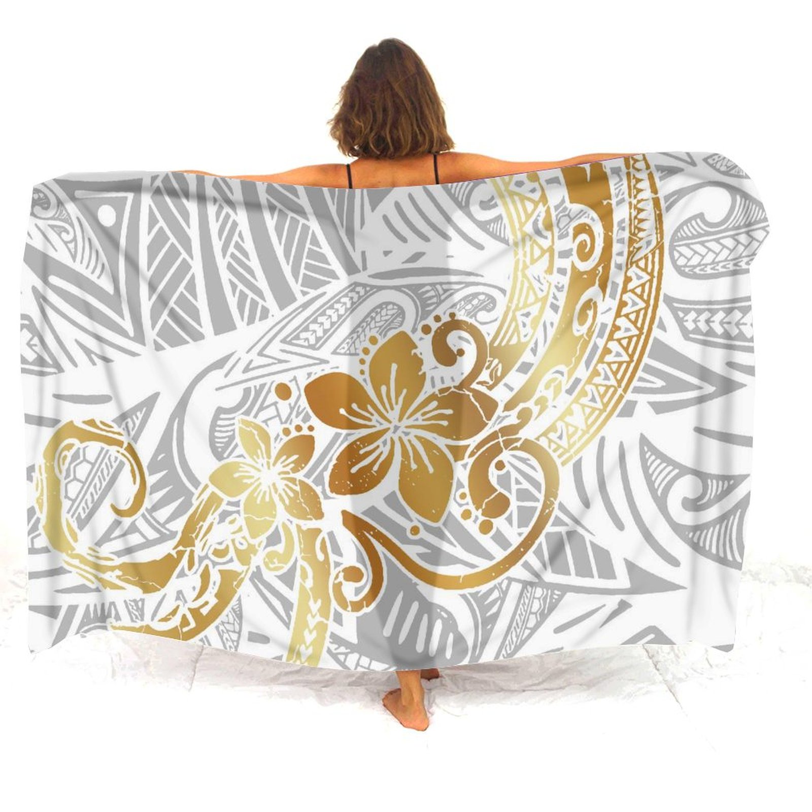 Hawaiian Resort Beach Apron Po - đánh giá và giá Printed Wrap Skirt