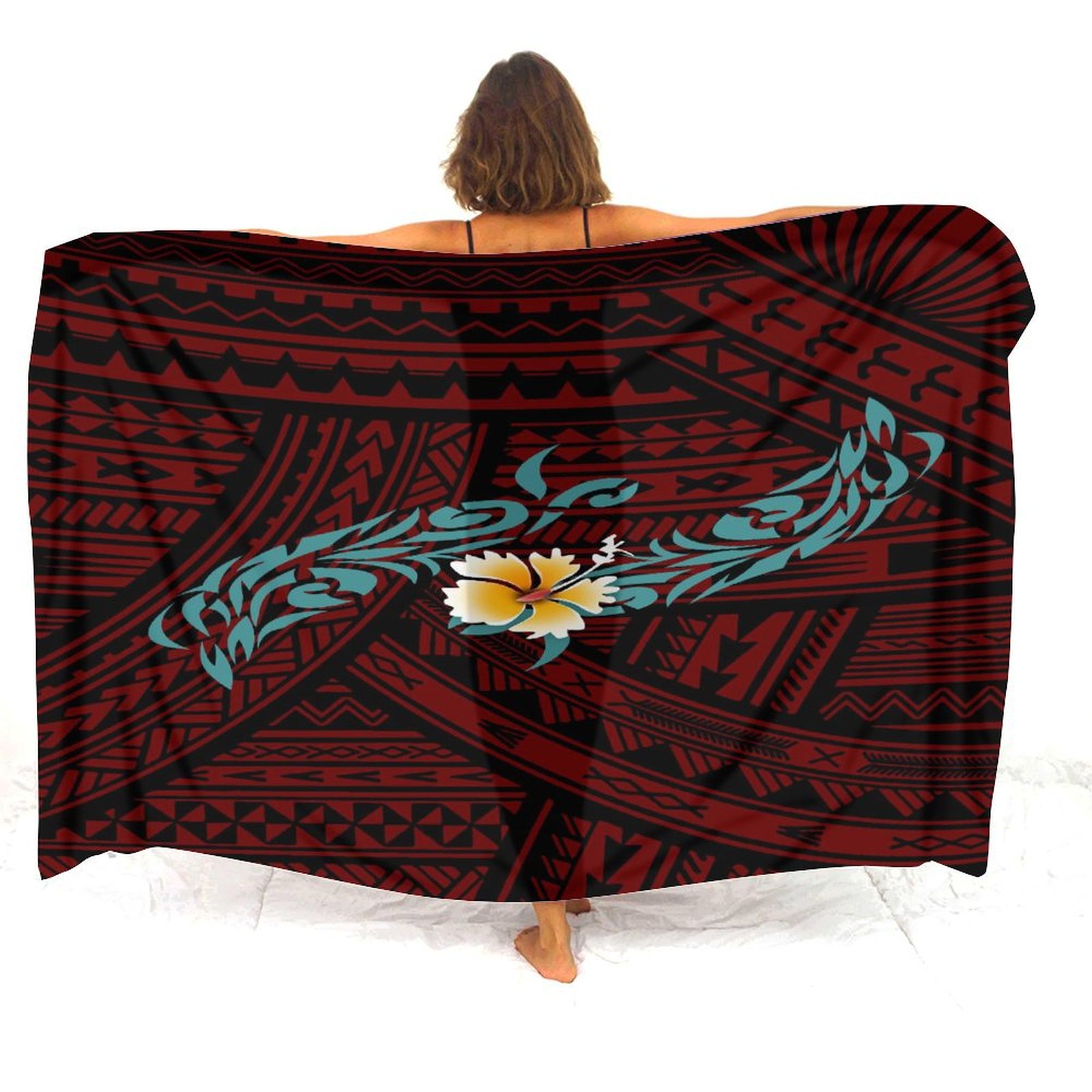 Hawaiian Resort Beach Apron Po - đánh giá và giá Printed Wrap Skirt