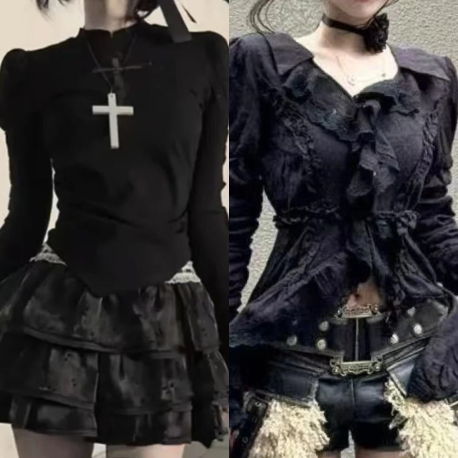 Japanese Vintage Y2k Lolita Sl - đánh giá và giá Women'S Y2K Fashion Aesthetic