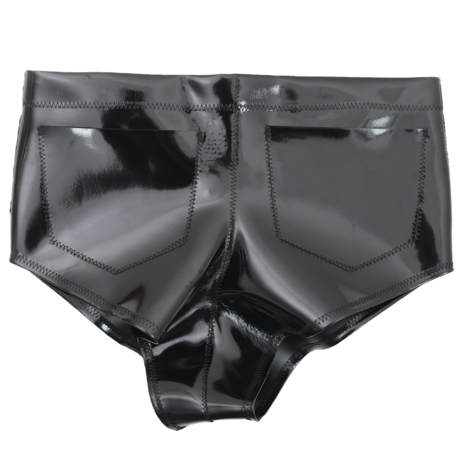Women Men Glossy Pocket Shorts - đánh giá và giá Women Fashion Styles