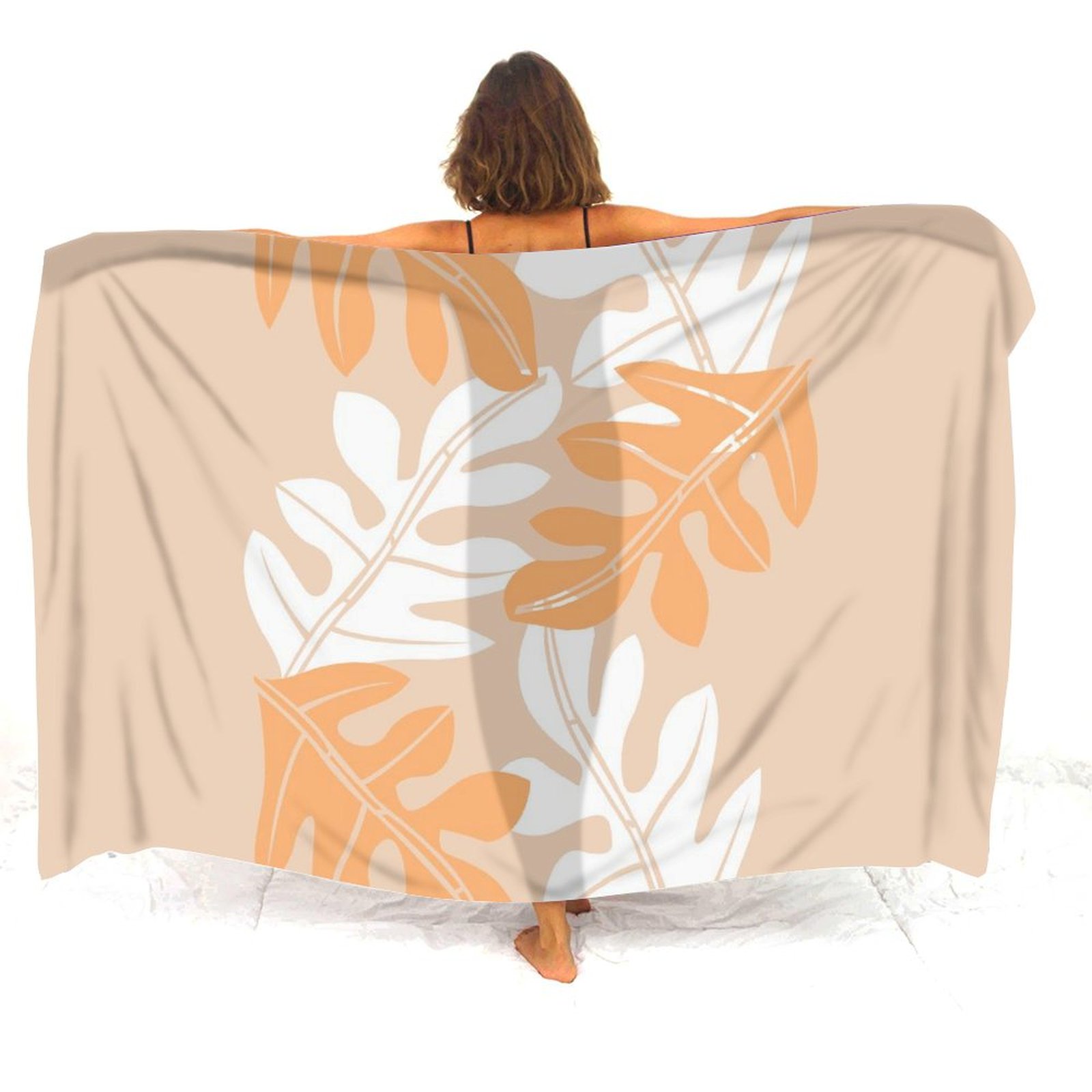 Customizable Polynesian Floral - đánh giá và giá Printed Wrap Skirt