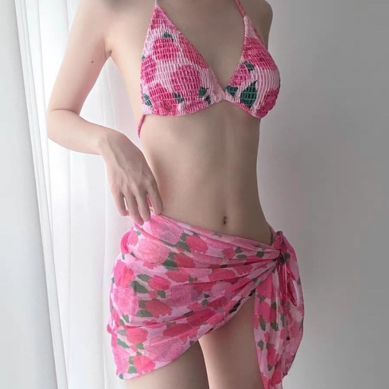 New Fashion Ribbed Floral Biki - đánh giá và giá Women Fashion Styles