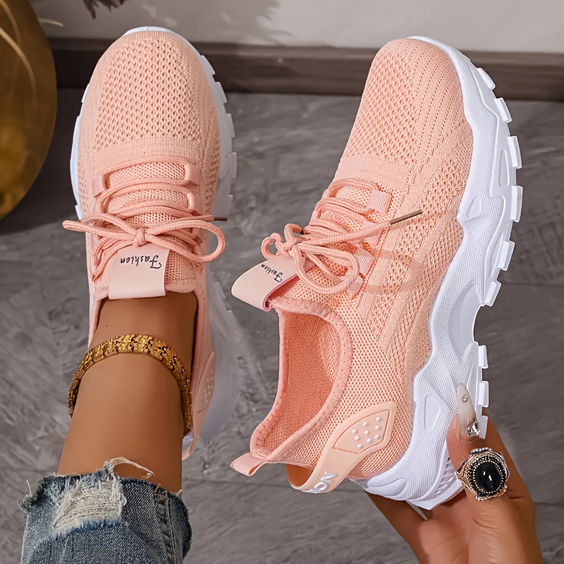 Breathable Knit Sneakers Fashi - đánh giá và giá Women'S Fashion Gym Shoes