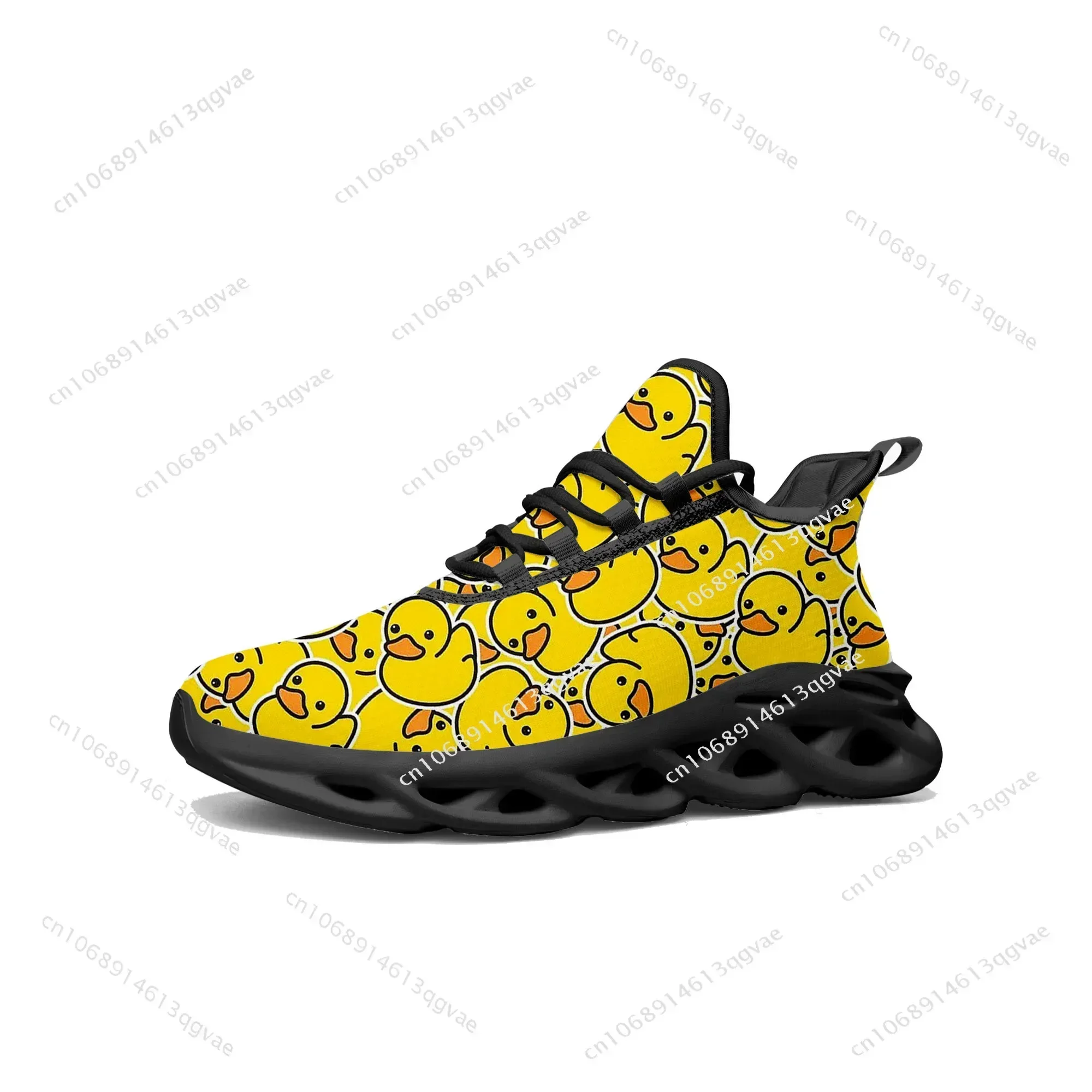 Yellow Duck Printed Flats Snea - đánh giá và giá Women'S Yellow Fashion Sneakers