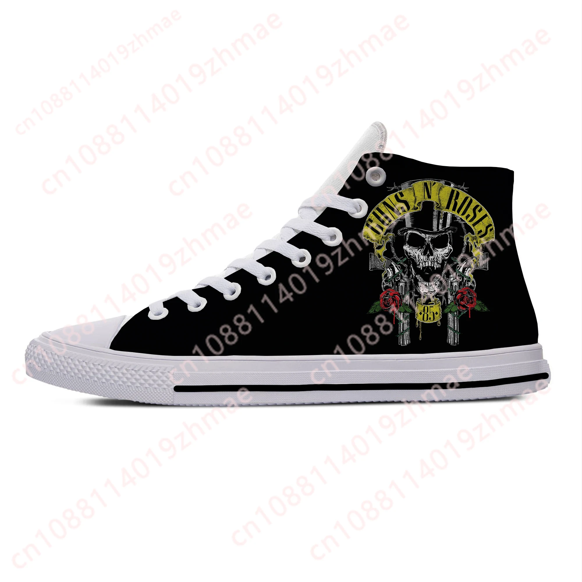 Hot 3D Guns N Rose Heavy Metal - đánh giá và giá Women'S Fashion Gym Shoes
