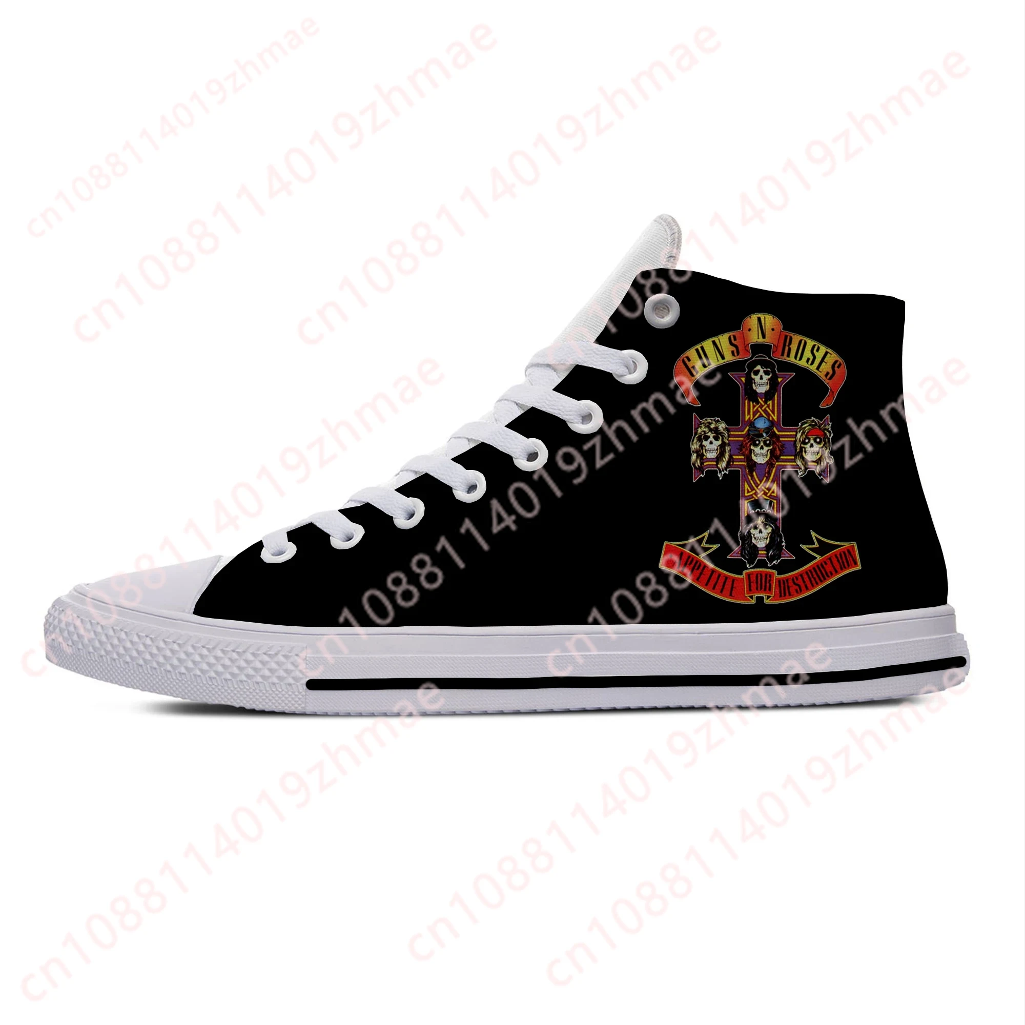 Hot 3D Guns N Rose Heavy Metal - đánh giá và giá Women'S Fashion Gym Shoes