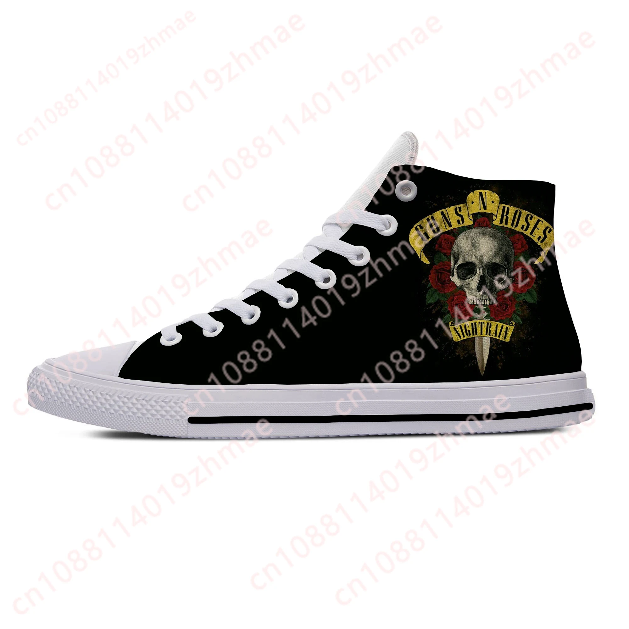 Hot 3D Guns N Rose Heavy Metal - đánh giá và giá Women'S Fashion Gym Shoes