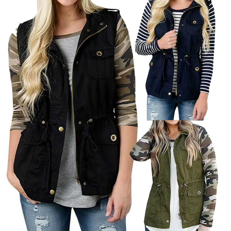 Thời Trang Nữ Áo Vest Olive Hà - đánh giá và giá Women'S Fashion Utility Vest