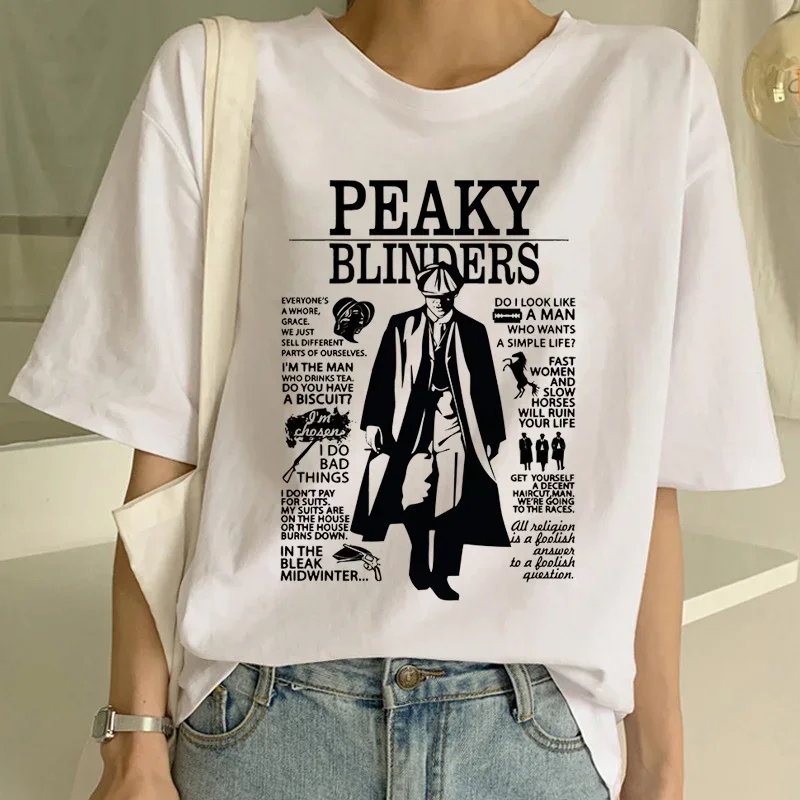 Harajuku Peaky Blinder Women T - đánh giá và giá Women'S Fashion Peaky Blinders