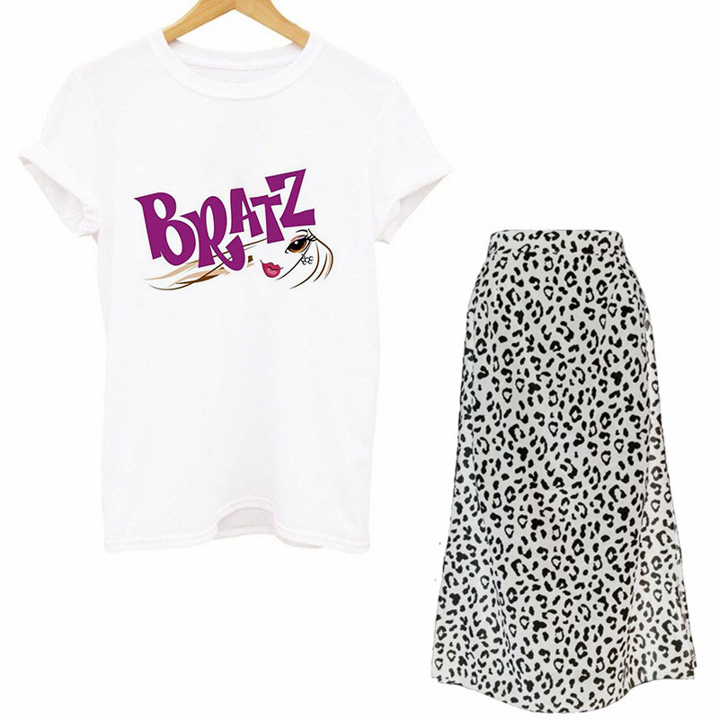 Phụ Nữ Hai Bộ Đường Goth Bratz - đánh giá và giá Printed Wrap Skirt
