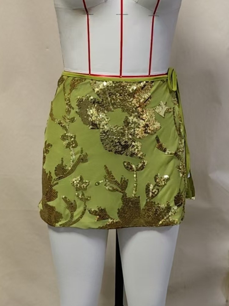 Womens Sequins Dance Beach Ski - đánh giá và giá Printed Wrap Skirt