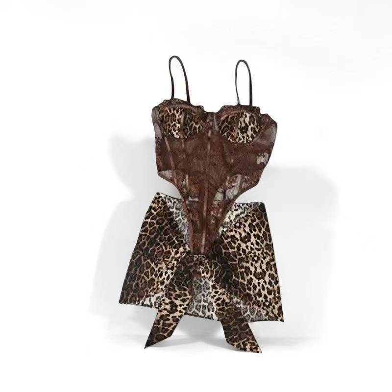 Bar Girl Sexy Leopard Print La - đánh giá và giá Printed Wrap Skirt