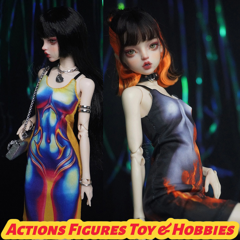 1/6 BJD Dolls Illusionary Art  - đánh giá và giá Printed Wrap Skirt