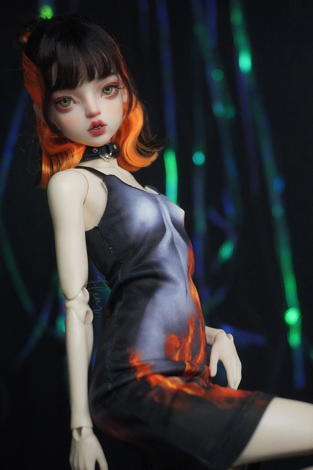 1/6 BJD Dolls Illusionary Art  - đánh giá và giá Printed Wrap Skirt