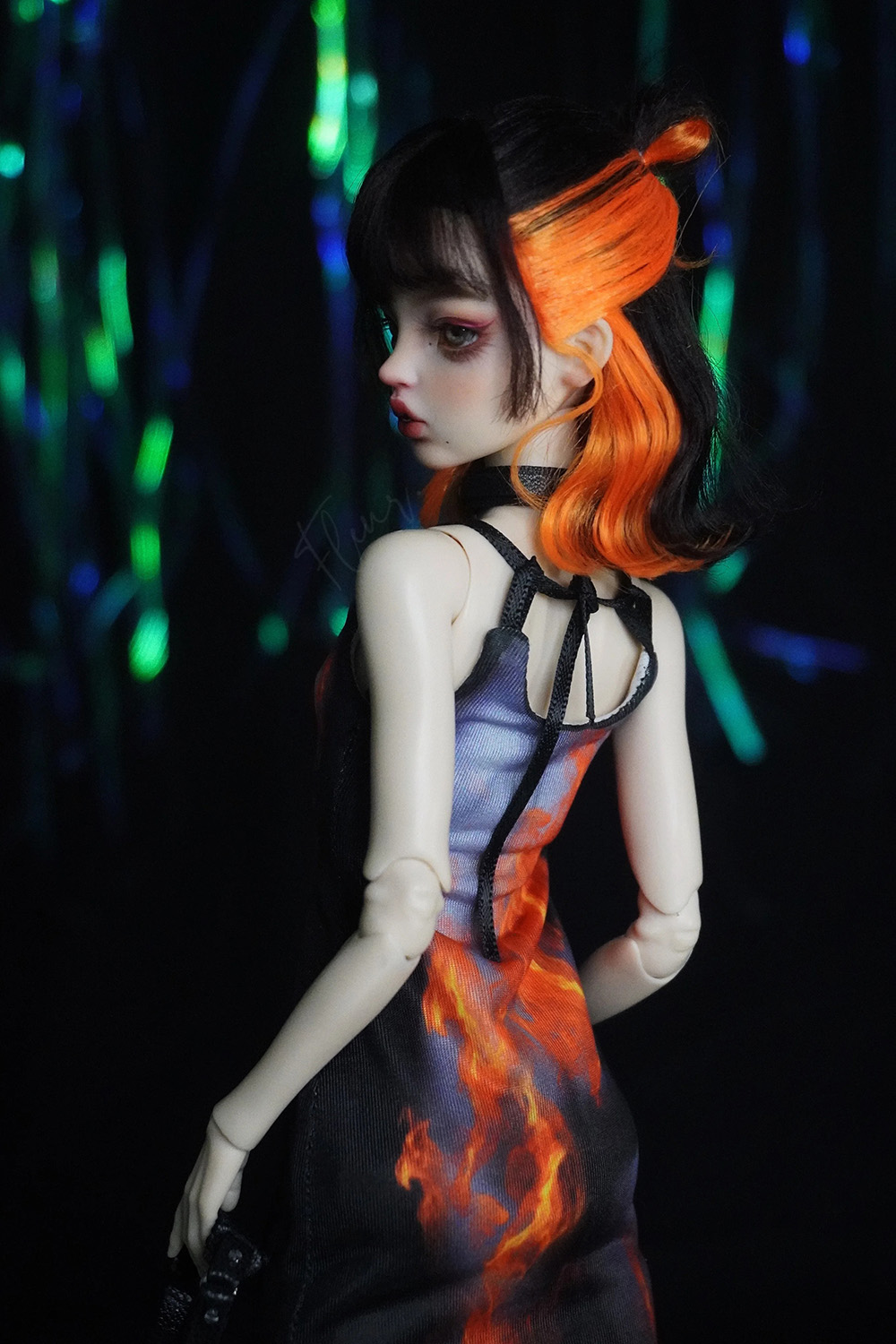 1/6 BJD Dolls Illusionary Art  - đánh giá và giá Printed Wrap Skirt